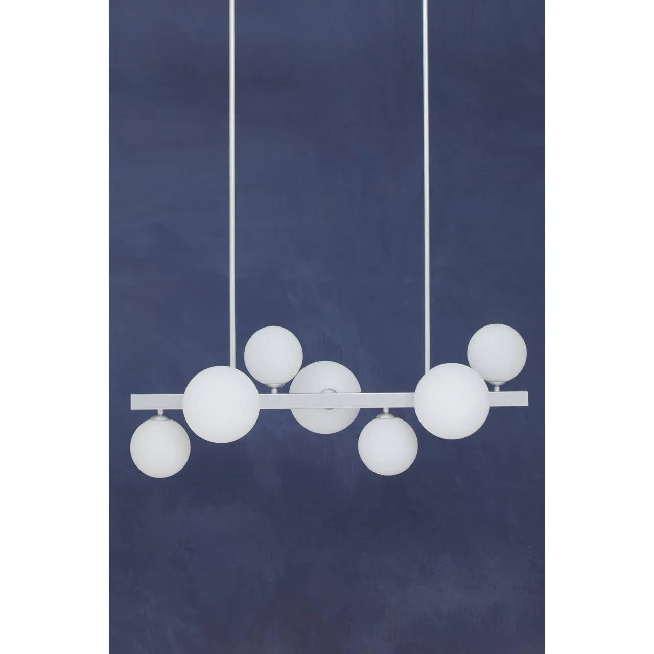 Abira Chrome 7 Bulb Pendant Lamp