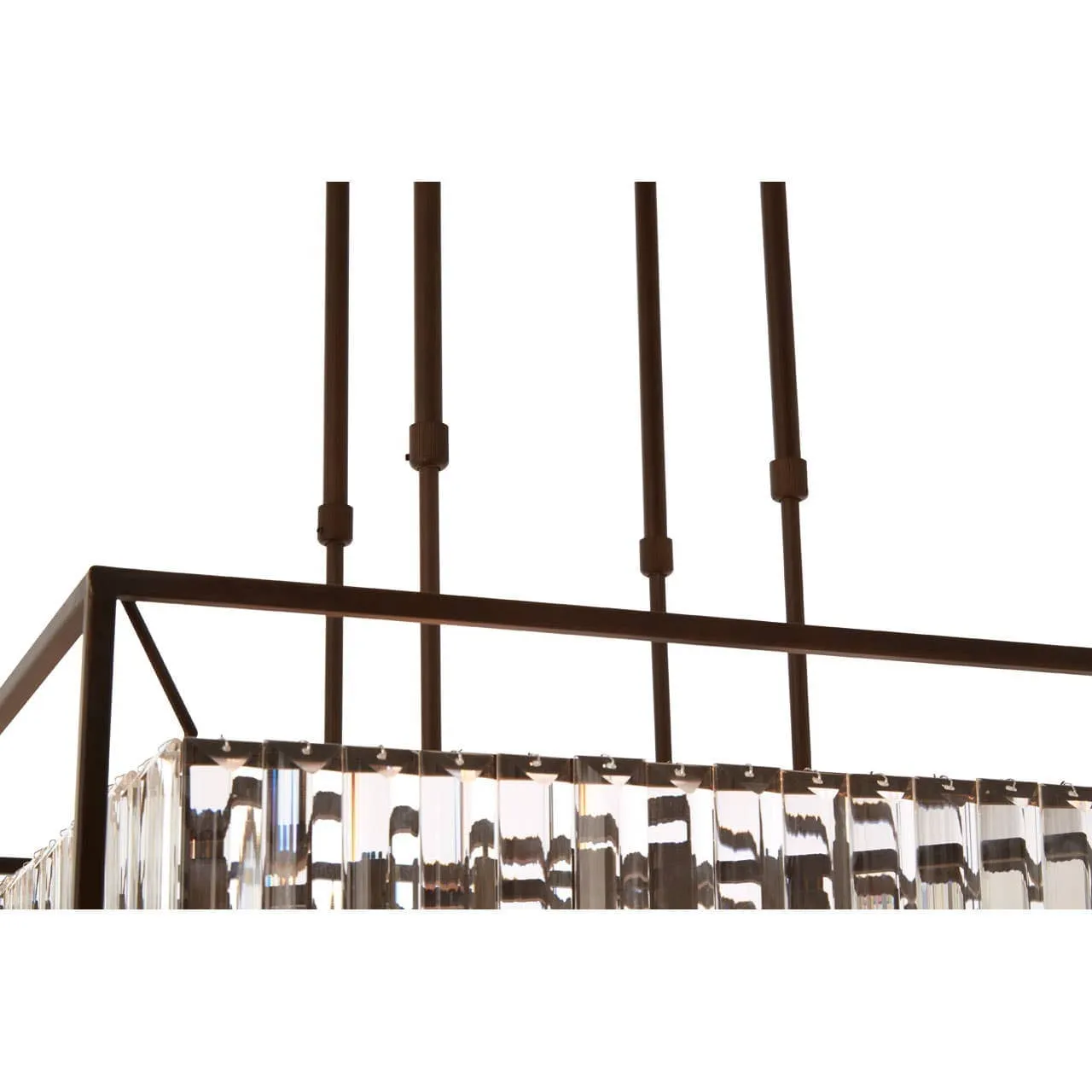 Akiko 6 Bulb Black Finish Pendant Lamp