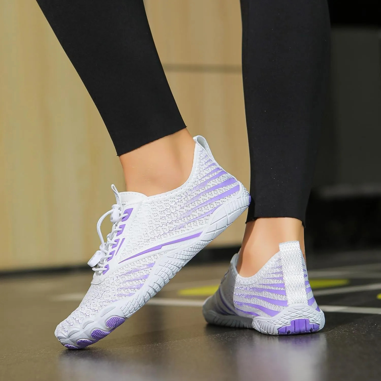 Barefoot Womens Men, Pro Barefoot Shoes with Wide Toe Box, Healthy and Non-Slip Breathable Barefoot Fashion Shoes Womens