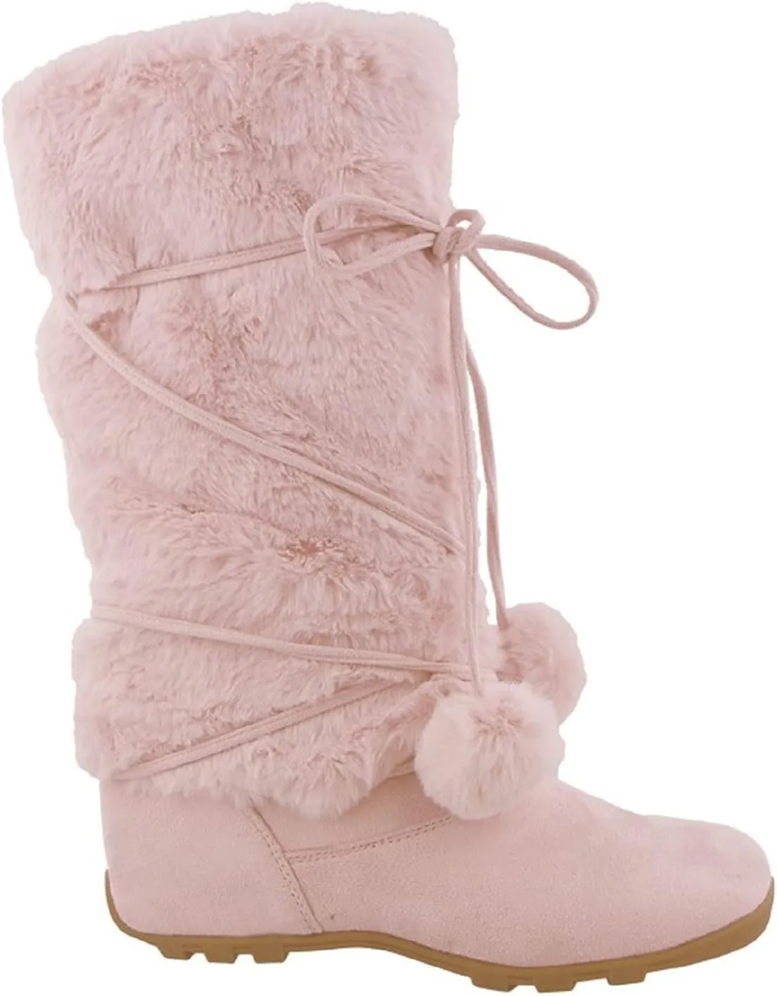 Blossom Talia-Hi Women Ladies Mukluk Faux Fur Mid Calf Warm Winter Snow Boots