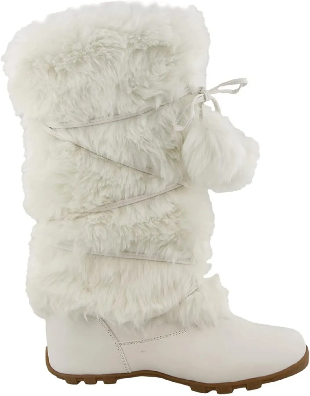 Blossom Talia-Hi Women Ladies Mukluk Faux Fur Mid Calf Warm Winter Snow Boots