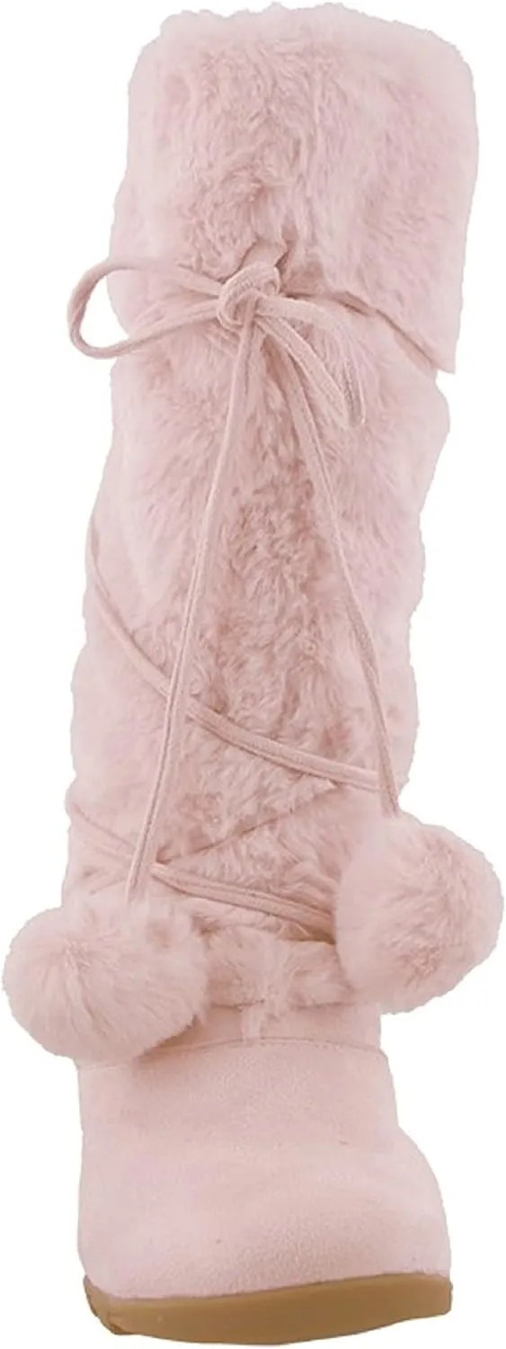 Blossom Talia-Hi Women Ladies Mukluk Faux Fur Mid Calf Warm Winter Snow Boots