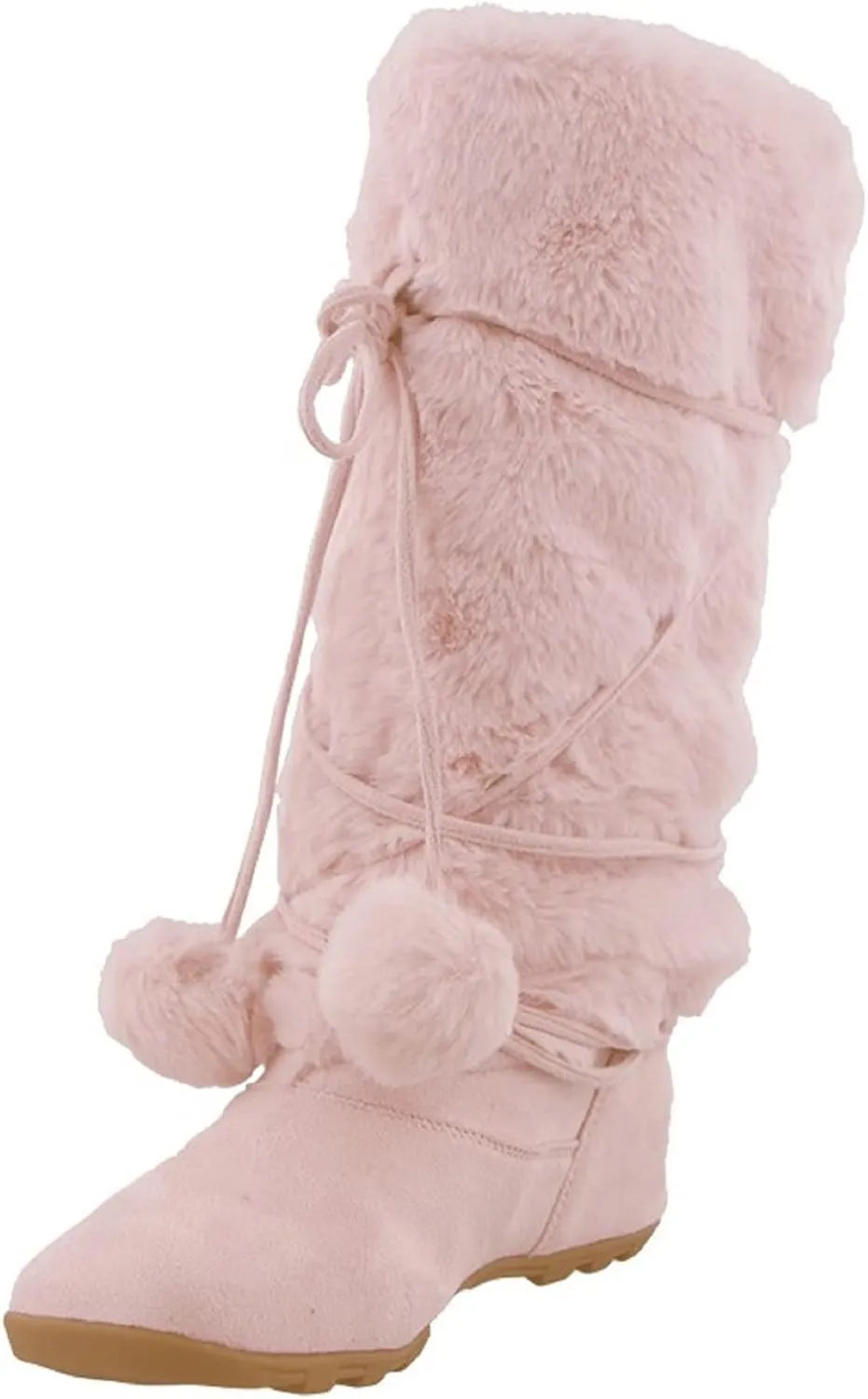 Blossom Talia-Hi Women Ladies Mukluk Faux Fur Mid Calf Warm Winter Snow Boots