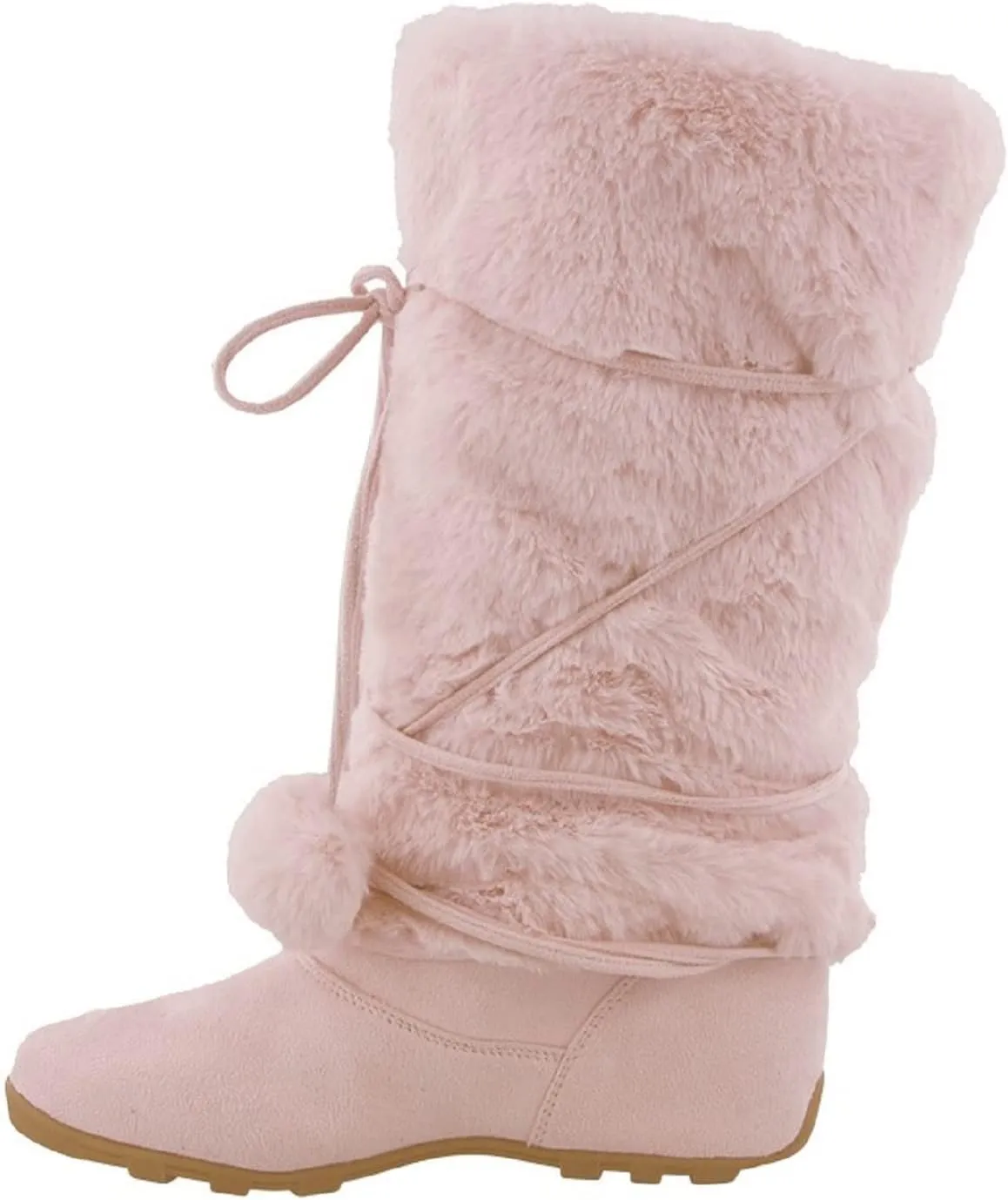Blossom Talia-Hi Women Ladies Mukluk Faux Fur Mid Calf Warm Winter Snow Boots