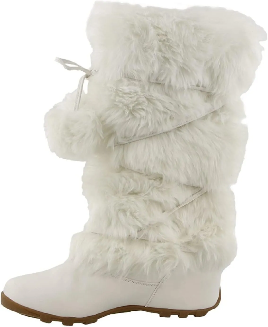 Blossom Talia-Hi Women Ladies Mukluk Faux Fur Mid Calf Warm Winter Snow Boots