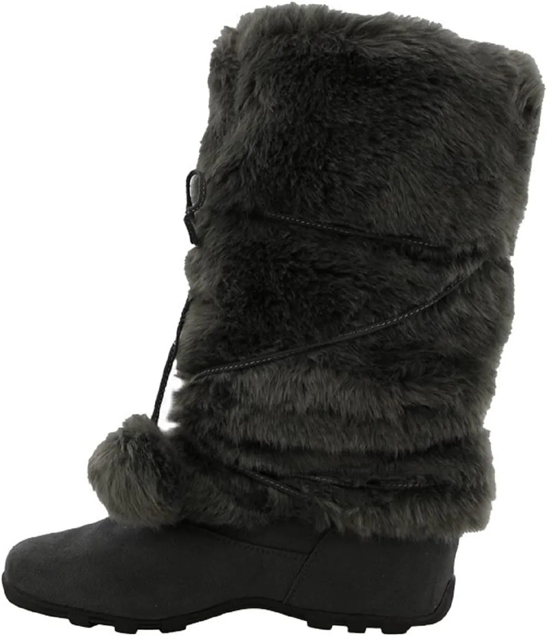 Blossom Talia-Hi Women Ladies Mukluk Faux Fur Mid Calf Warm Winter Snow Boots