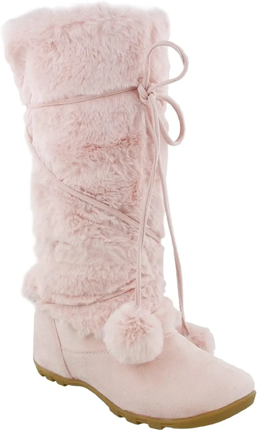 Blossom Talia-Hi Women Ladies Mukluk Faux Fur Mid Calf Warm Winter Snow Boots