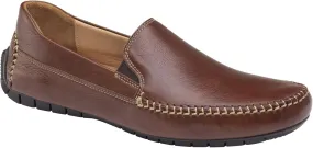 Johnston & Murphy Cort Whipstitch Venetian Mahogany Full Grain 9 M (D)