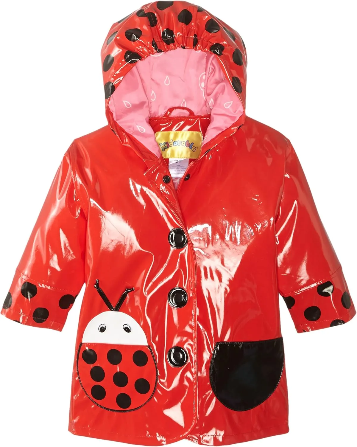 Kid's Ladybug Rain Coat