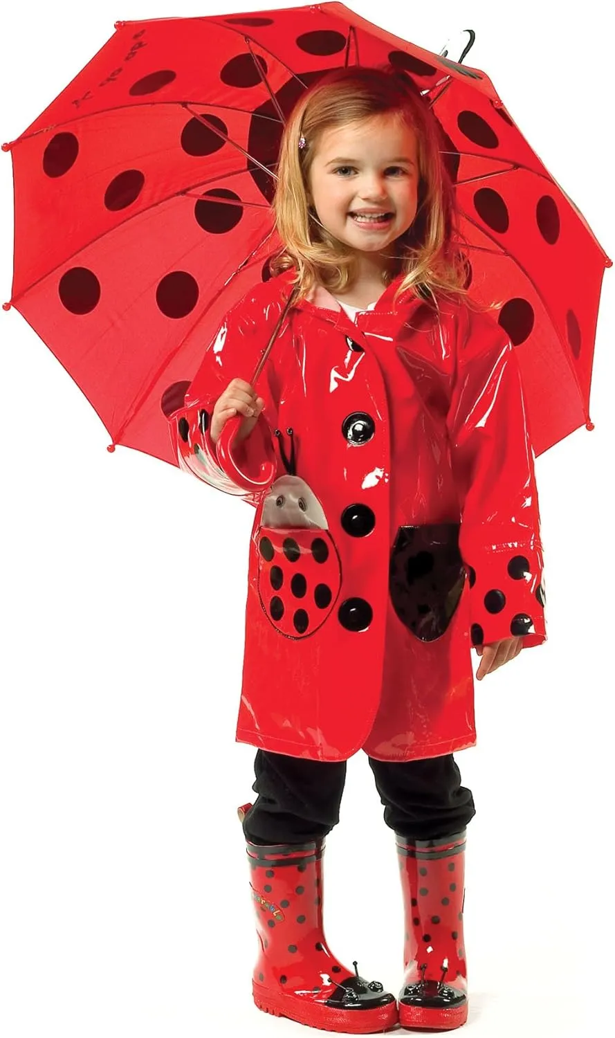 Kid's Ladybug Rain Coat
