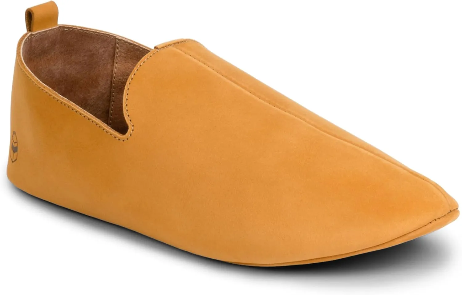 La Leche, Traditional Babouche Slippers for Men, Indoor Slippers, Full Grain Leather, Handmade