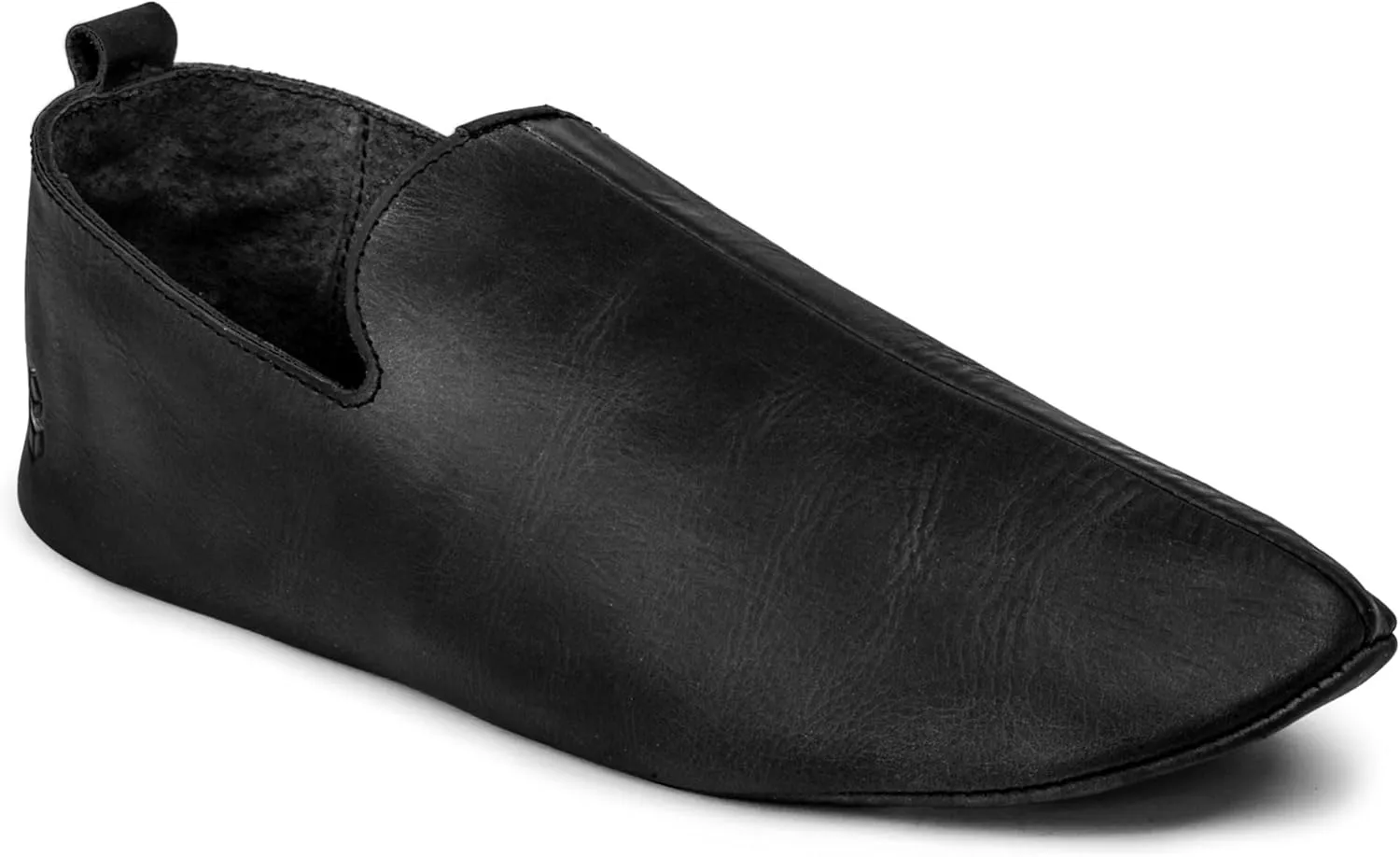 La Leche, Traditional Babouche Slippers for Men, Indoor Slippers, Full Grain Leather, Handmade