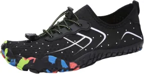 Mens Water Shoes Womens Barefoot Water Shoes Diving Wading Swimming Beach Sand Volleyball Shoe Non Slip Summer Barefoot Hiking Shoe for Men Women Indoor Fitness Boxing Footwear
