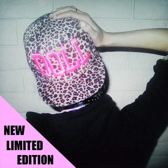 PLUSH LEOPARD DOLLCULT SNAPBACK