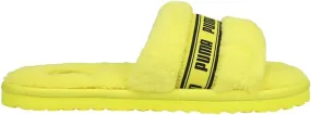 PUMA Kids Girls Fluffy Slide Casual Sandals Casual - Yellow - Size 7 M
