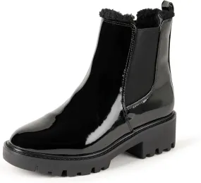 The Drop Women's Campbell Sherpa Chelsea Boot