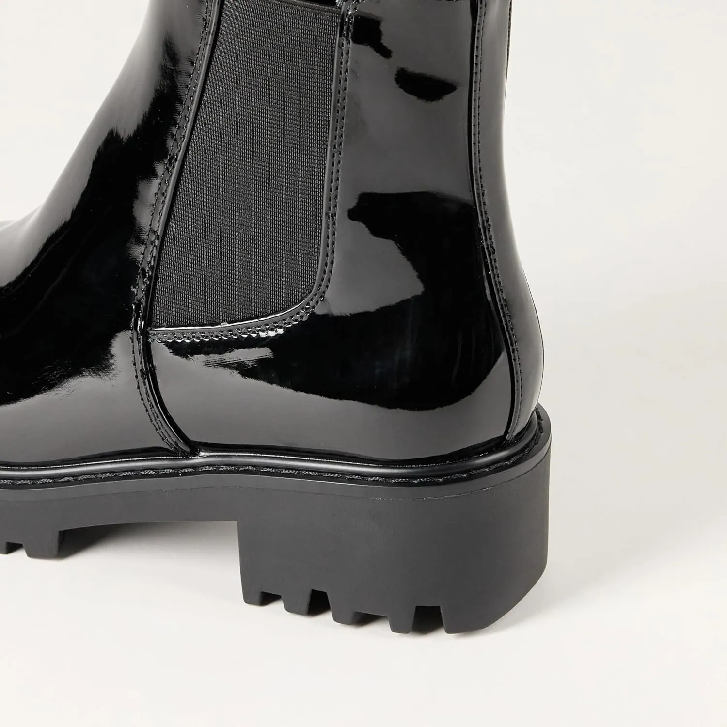 The Drop Women's Campbell Sherpa Chelsea Boot