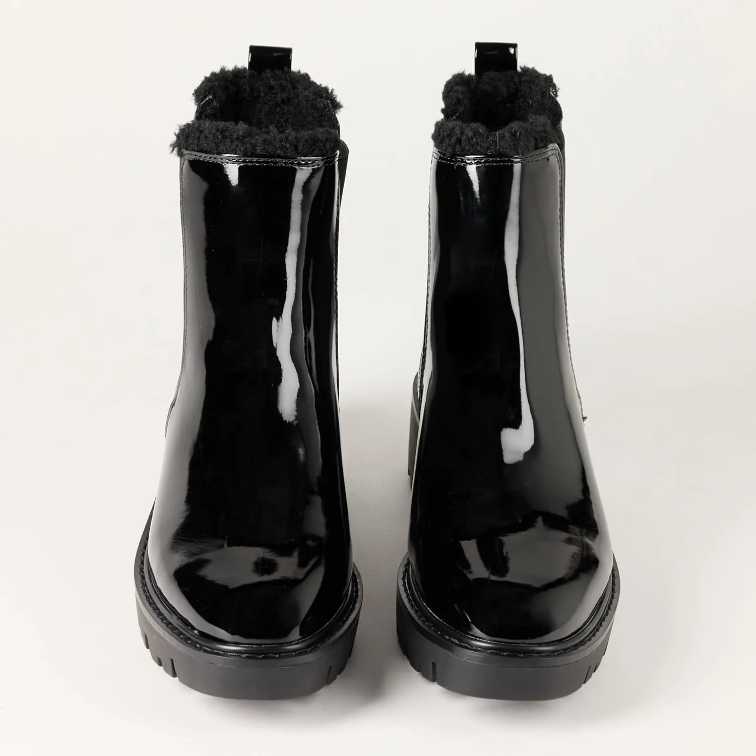 The Drop Women's Campbell Sherpa Chelsea Boot