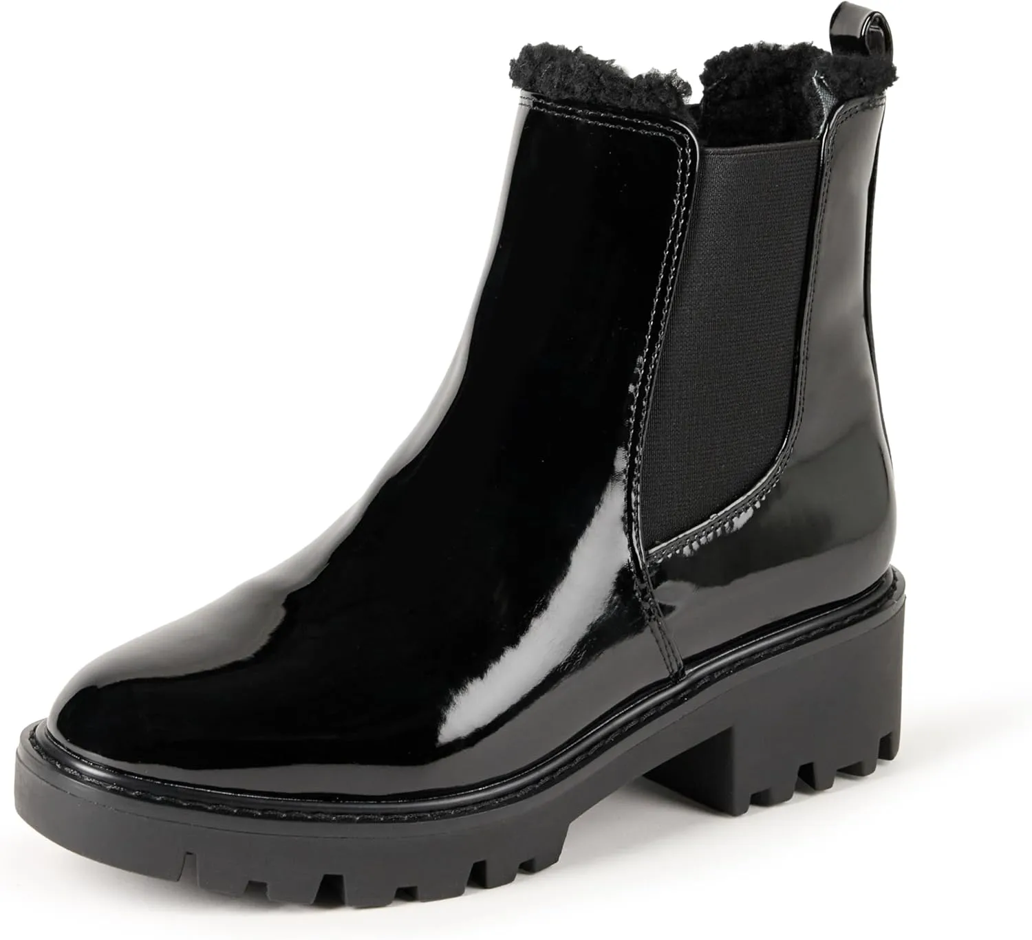The Drop Women's Campbell Sherpa Chelsea Boot