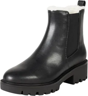 The Drop Women's Campbell Sherpa Chelsea Boot