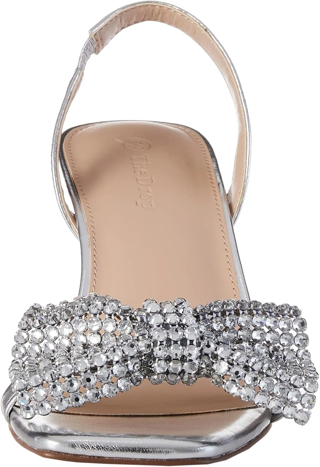 The Drop Women's Kate Slingback Bow Heeled Sandal