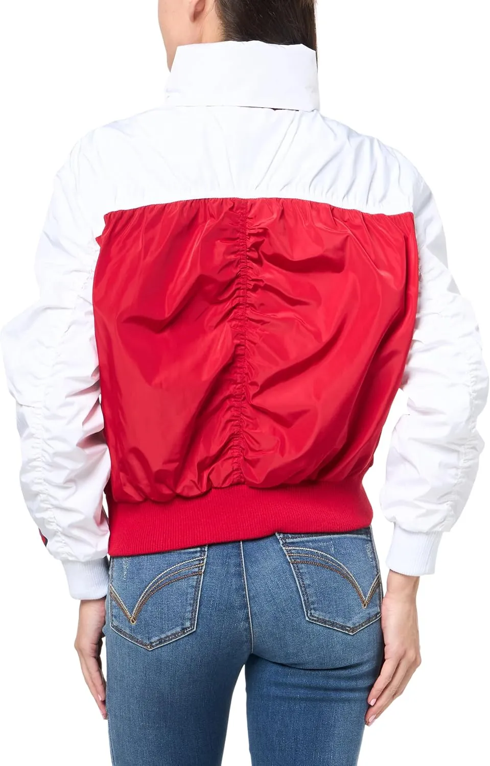 Tommy Hilfiger Women's Zipup Colorblocked Windbreaker Jacket