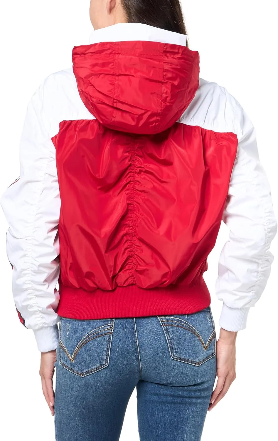 Tommy Hilfiger Women's Zipup Colorblocked Windbreaker Jacket